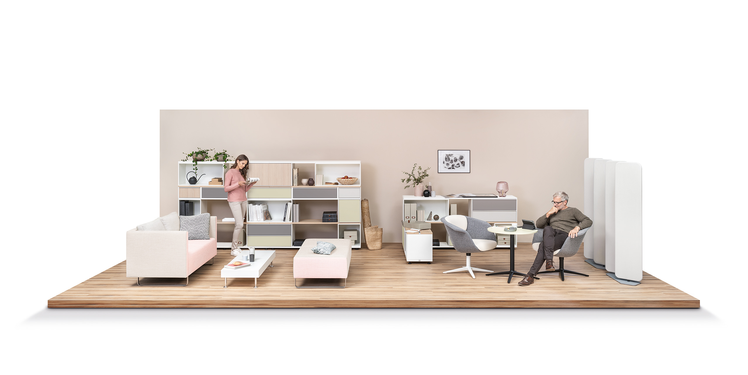 Modular Office Furniture Ergonomic Chairs Sedus Collaboration